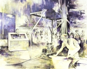 Hide & Seek 5 150 x 190 cm Öl auf Leinwand 2016