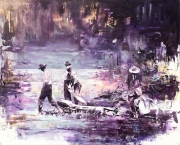 Der Fund 120 x 150 cm Öl auf Leinwand 2016