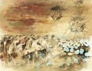 Hide & Seek 6 135 x 175 cm Öl auf Leinwand 2016