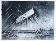 no title Tuschezeichnung auf Papier  34,5 x 47 cm 2019