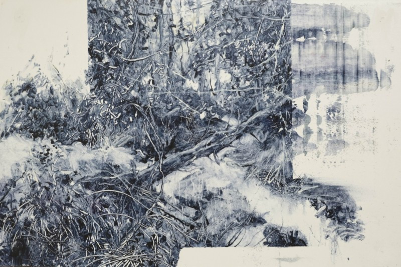 "Lost" 60 x 90 cm  Öl auf Karton 2021