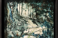 Arny Schmit „Roots“ Öl auf Holz 30 x 24 cm 2024 | Preis: 1400 €