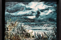 Arny Schmit „Nordsee“ Öl auf Holz 30 x 24 cm 2024 | Preis: 1400 €
