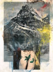 Strangers in Paradise Adam  150 x 110 cm Öl auf Leinwand 2017