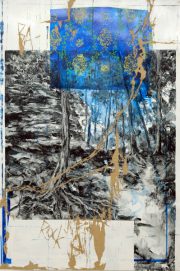 ROCK BA  117 x 79 cm   Öl auf Papier 2022