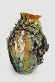 "Paradaidha" Glasierte Keramik 36 x 7 x 26 cm 2021