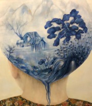 Azur  140 x 120 cm Öl auf Baumwolle 2020