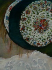 Schwarzwaldmädel  Öl auf baumwollkaschiertem Holz 24 x 18 cm 2020