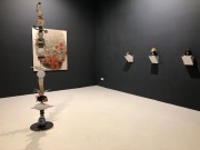 Ausstellungsansicht  Beate Höing "meet me there"