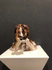 "eye" 15 x 15 x 18 cm Ton 2018