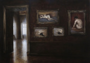 Maxwell Dunlop "Aftermath" 50 x 70 cm  Öl auf Leinwand 2022