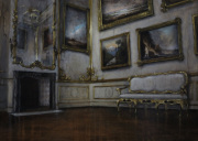 Maxwell Dunlop "Possesions" 50 x 70 cm  Öl auf Leinwand 2022