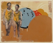 Juan Miguel Pozo "Tiberius" 200 x 248 cm Acryl auf Leinwand  2017