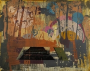 Juan Miguel Pozo "Ursprung" 239 x 299 cm Acryl auf Leinwand  2017/18