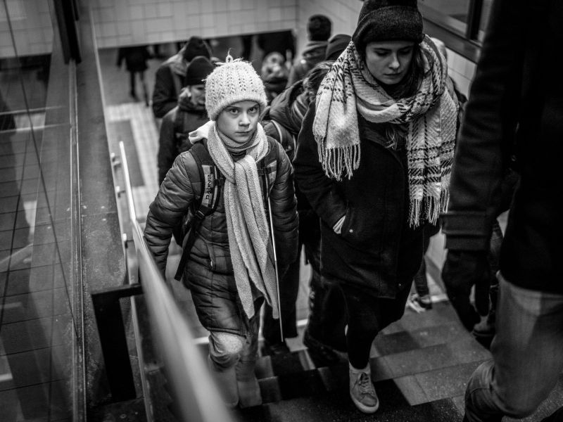 Dominik Butzmann "How Dare You"  70 x 100 cm fine art print auf Aluminium 2020