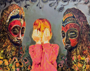 Armando Marino | The Tormented Kid | Öl auf Leinwand | 100 x 80 cm 2023