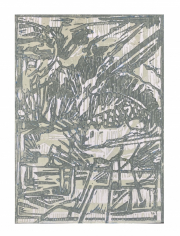 Florian Fausch  #3  Linoldruck 29,7 x 21 cm auf 250 g LineArt Papier Auflage 24