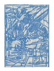 Florian Fausch  #20  Linoldruck 29,7 x 21 cm auf 250 g LineArt Papier Auflage 24