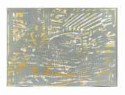 Florian Fausch #1  Linoldruck auf 250 g LineArt Papier  29,7 x 42  cm  2021  Auflage 24