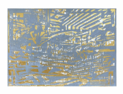 Florian Fausch #3  Linoldruck auf 250 g LineArt Papier  29,7 x 42  cm  2021  Auflage 24