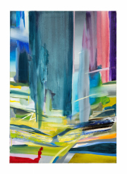 Florian Fausch -o.T. 07-  100 x 70 cm Öl auf Leinwand 2022