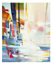 Florian Fausch -o.T. 08-  100 x 70 cm Öl auf Leinwand 2022