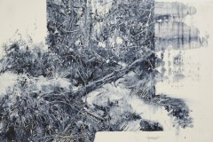 Arny Schmit "Lost" 60 x 90 cm Öl auf Papier 2021