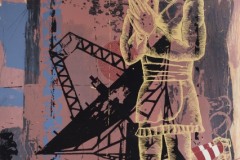 Juan Miguel Pozo "The Prayers" Siebdruck  auf Hahnemuehle 120 x 80 cm  Edition von VIII (nur noch ein Exemplar vorhanden)