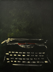 "Drugs and Hairdressing" 50 x 40 cm Acryl auf Leinwand 2025