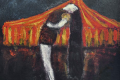 "Acrobat“ Acryl auf Leinwand 61 x 46 cm 2025
