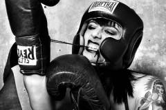 Jose Girl -NAT THE BOXER-  Fine Art Print auf Canson Baryta Prestige II  60 x 51 cm  340 g  Edition von 5   