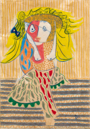 LOVELY GIRL Buntstift auf Papier 30 x 21 cm 2026