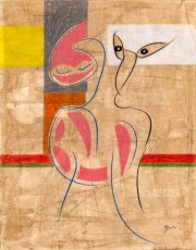 MASTER AND MODEL Buntstift auf Papier 30 x 21 cm 2026