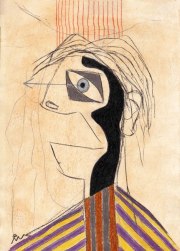 THE MOMENT OF TRUTH Buntstift auf Papier 30 x 21 cm 2026