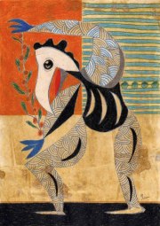 MASCH, The Natural Being, Buntstift auf Papier, 30 × 21 cm, 2026.