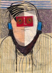 THE SOUND NERD Buntstift auf Papier 30 x 21 cm 2026