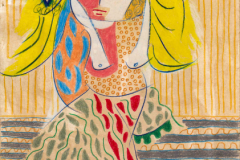LOVELY GIRL Buntstift auf Papier 30 x 21 cm 2026