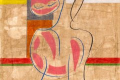 MASCH, Master and Model, Buntstift auf Papier, 30 × 21 cm, 2026. MASCH, Master and Model, Buntstift auf Papier, 30 × 21 cm, 2026.