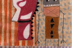 MASCH, Rien ne va plus, Buntstift auf Papier, 30 × 21 cm, 2026. MASCH, Rien ne va plus, Buntstift auf Papier, 30 × 21 cm, 2026.