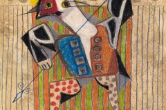 THE TOWER GUARD Buntstift auf Papier 30 x 21 cm 2026
