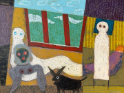 „Domestic Authority“ Öl auf Leinwand / oil on canvas 100 x 130 cm 2024