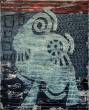 „Single Figure 1“ Öl auf Leinwand  40 x 30 cm 2023