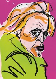 -Kinski 2- Farbseriegraphie 98 x 68 cm 2020