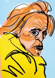 -Kinski 1- Farbseriegraphie 98 x 68 cm 2020