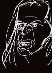 Kinski Farbserigraphie 26 x 19 cm 2022