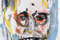 -ohne Titel- Acryl auf Papier 59,4 x 42 cm 2025
