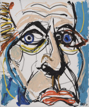 Max Giermann -Klaus- Acryl auf Leinwand 120 x 100 cm 2021