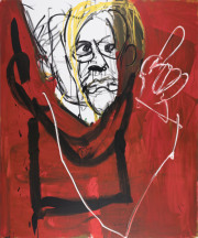 Max Giermann -Das Ende der Raserei- 180 x 150 cm Acryl auf Leinwand 2025