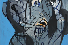Max Giermann -ohne Titel- Acryl auf Leinwand 120 x 100 cm 2024