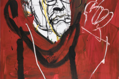 Max Giermann -Das Ende der Raserei- 180 x 150 cm Acryl auf Leinwand 2025